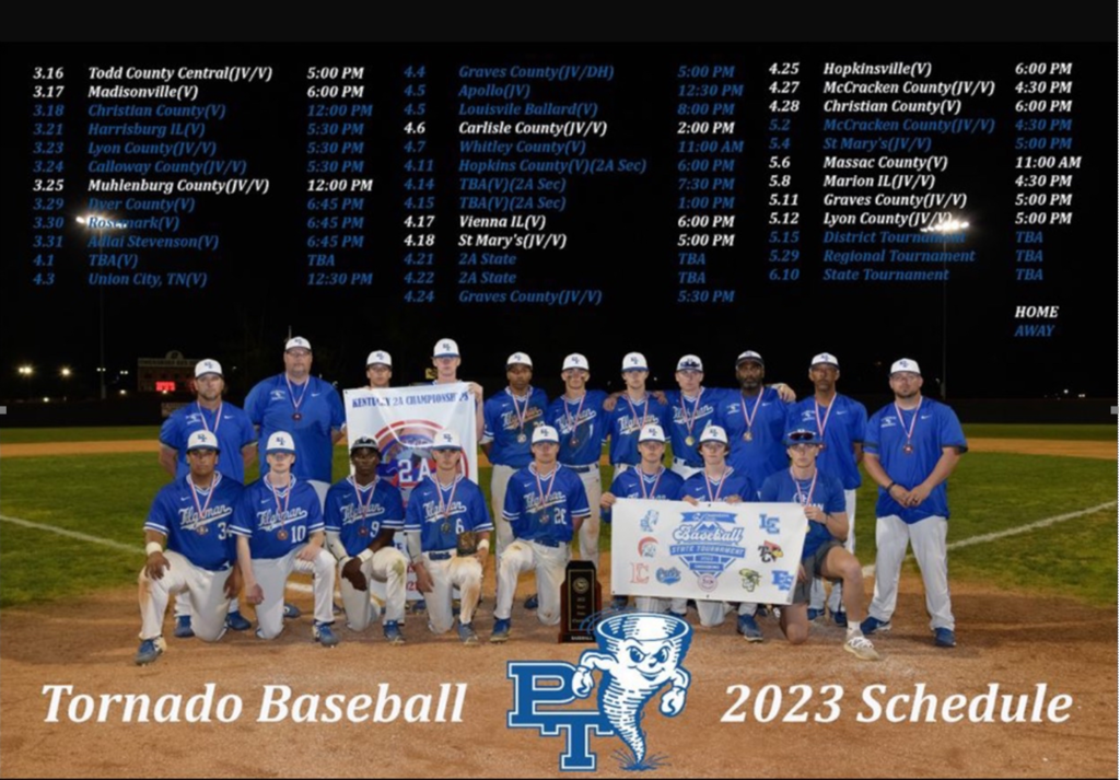 Image of 2023 PTHS Baseball Schedule