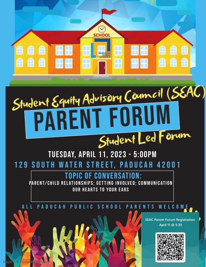 SEAC Parent Forum Flyer